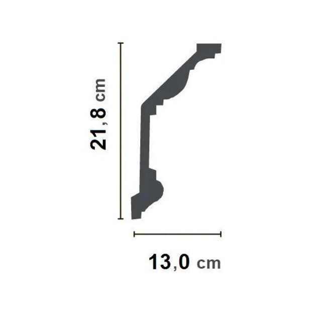 Cornice P825 (2.00 m) 1