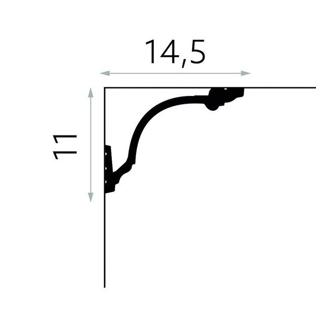 Lubinis dekoras MD156 (2.00 m) 1