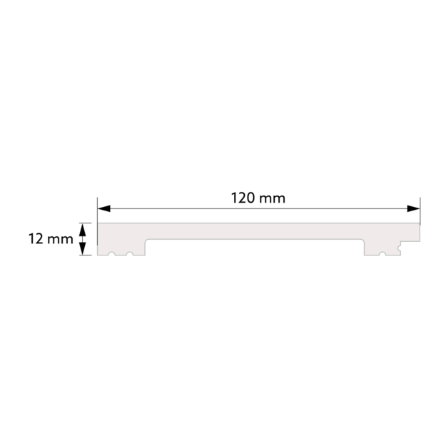 Wainscoting Left Wall panel BW001LT