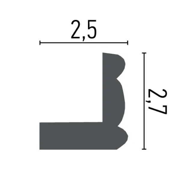 Lubinis dekoras P830 (2.00m)