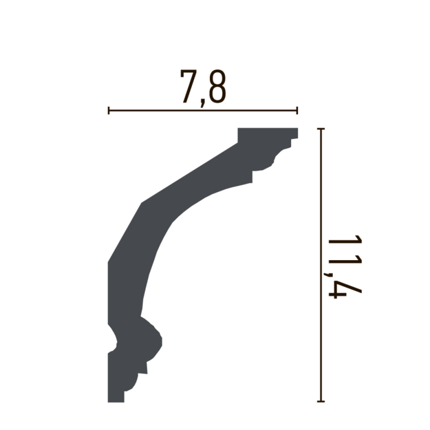 Lubinis dekoras P832 (2.00 m)