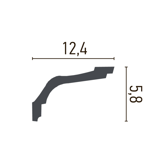 Cornice P836 (2.00 m)