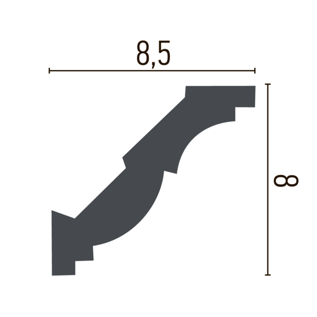 Lubinis dekoras P876 (2.00 m)