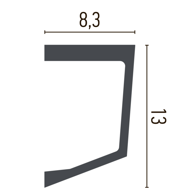 Lubinis dekoras P885 (2.00 m)