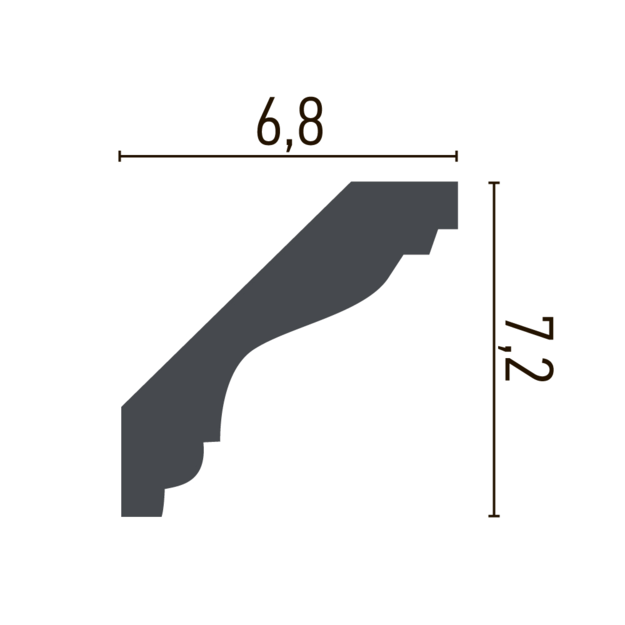 Lubinis dekoras P951 (2.00 m)