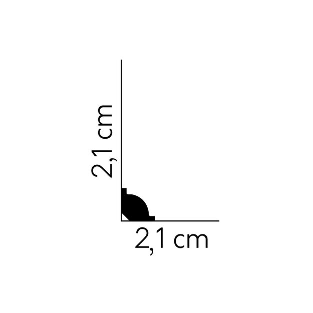 Skirting MD001 (2.00 m)