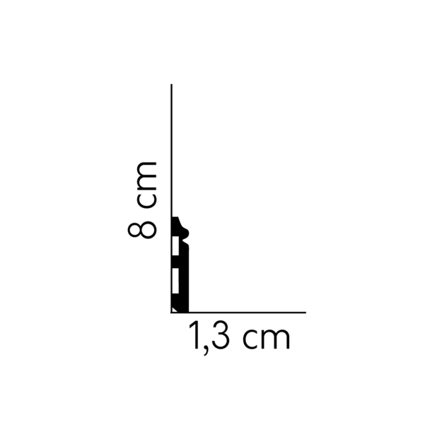 Grindjuostė MARDOM DECOR MD018 (2.00 m)