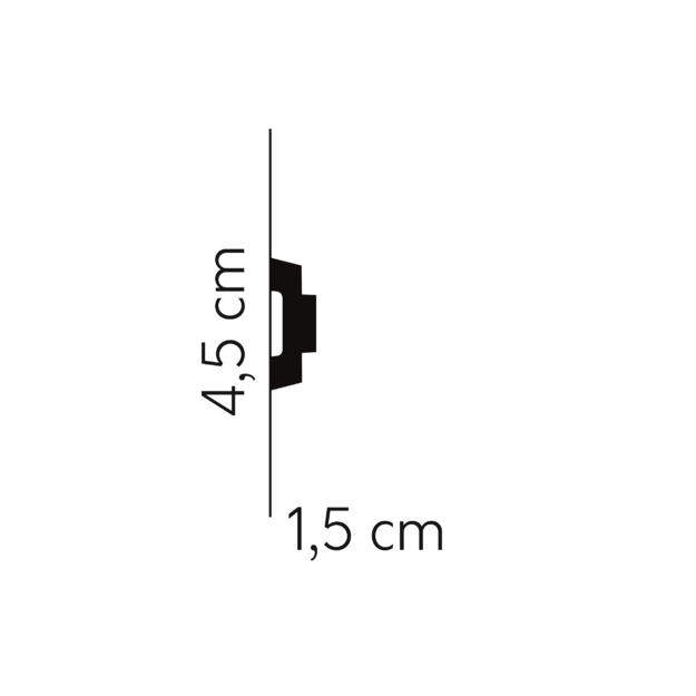 Sieninis dekoras MD317 (2.00 m)