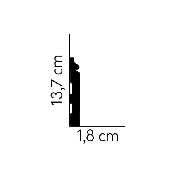 Skirting MD360F (2.00 m)