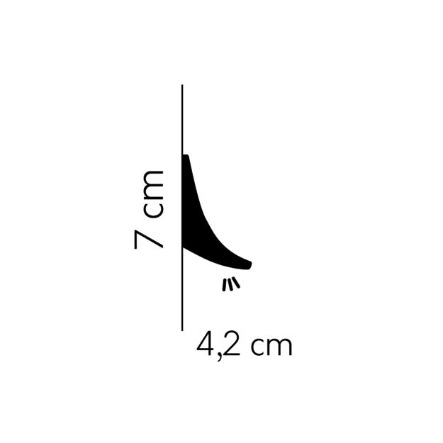 LED profilis QL006 (2.00 m)