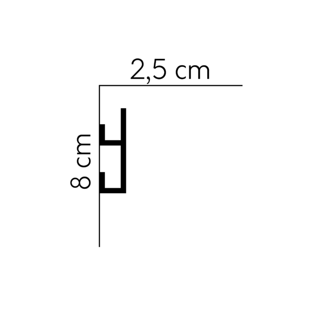 LED profilis QL019 (2.00 m)