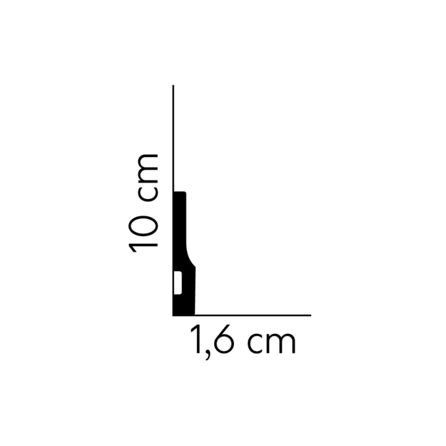 Skirting QS009 (2.00 m)