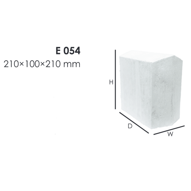 Mating element E054 classic dark