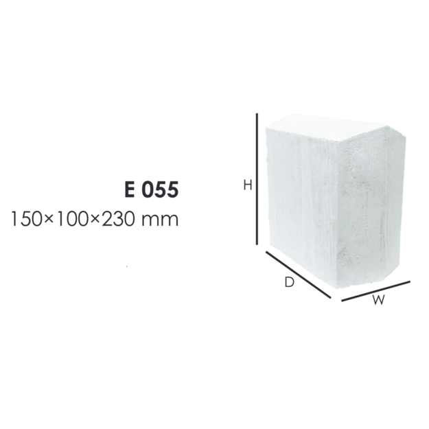 Mating element E055 classic white