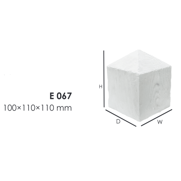 Mating element E067 classic white