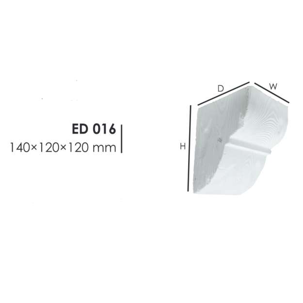 Console Modern ED016 classic white 12х12