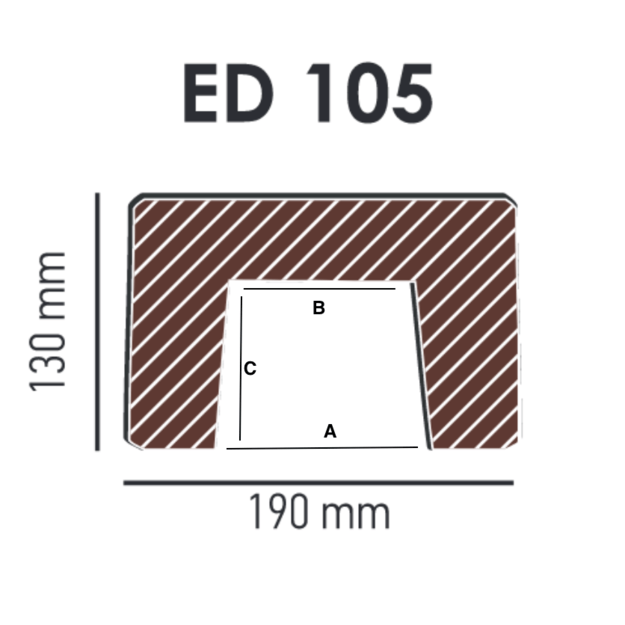 Balkis Beam Modern ED105 (4 m) classic white 19х13