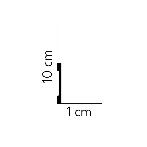 Grindjuostė MARDOM DECOR MD013 (2.00 m)