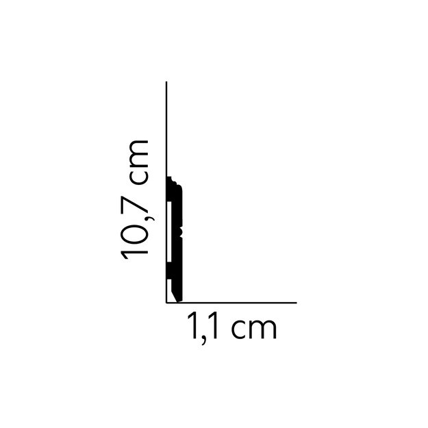 Grindjuostė MARDOM DECOR MD354 (2.00 m)