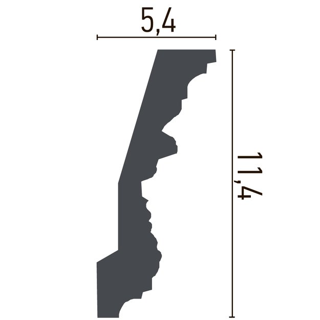 Lubinis dekoras C724 (2.00 m)