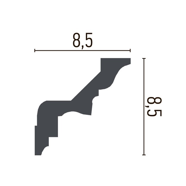 Lubinis dekoras C738 (2.00 m)