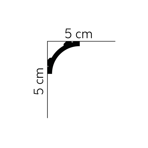 Lubinis dekoras Cornice MD210 (2.00 m)