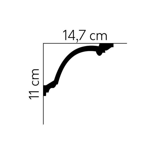 Lubinis dekoras MD156 (2.00 m)