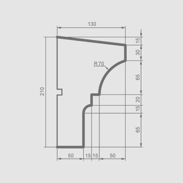 Palangė DC118 (2.00 m)