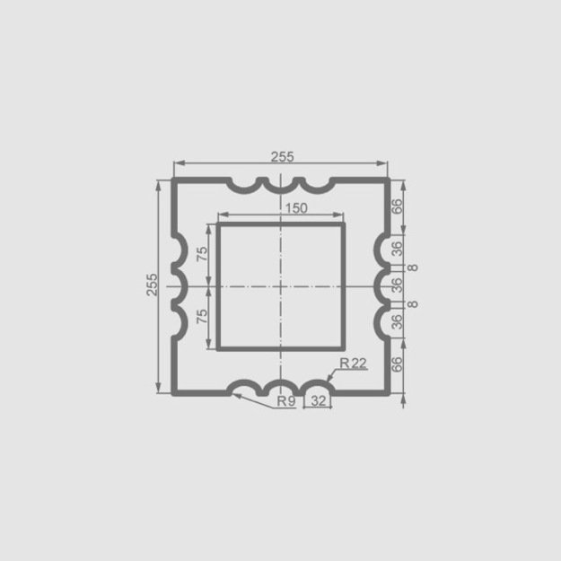 Kolona LC110-21body,fluted,Full