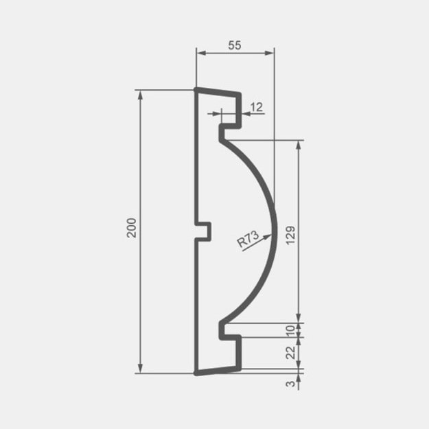 Molding MC139 (2.00 m)