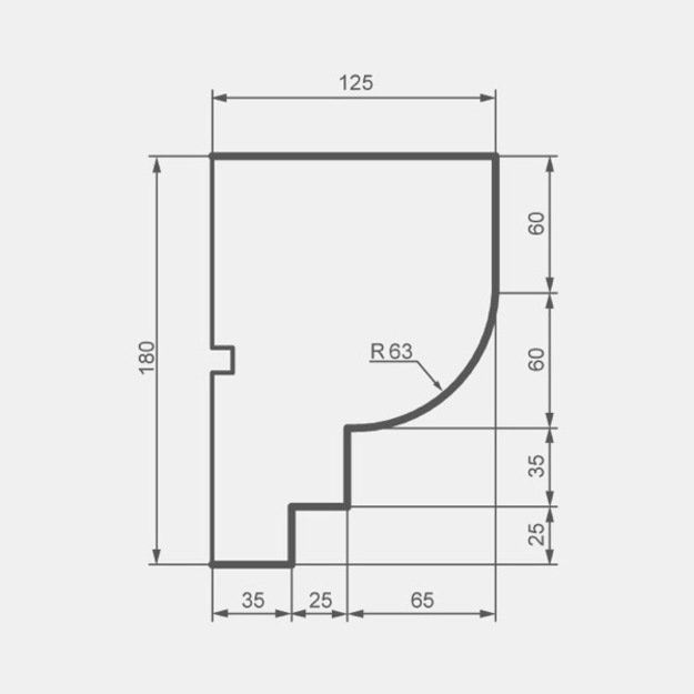 Molding MC169 (2.00 m)