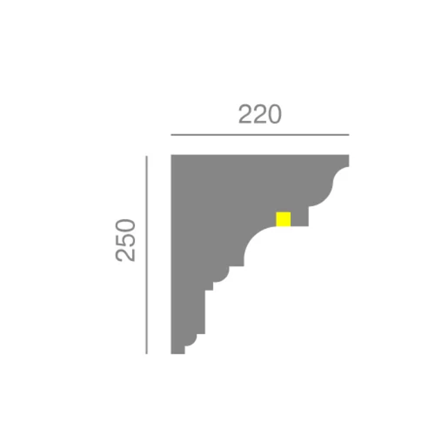 Karnizas KC307 LED (2.00 m)