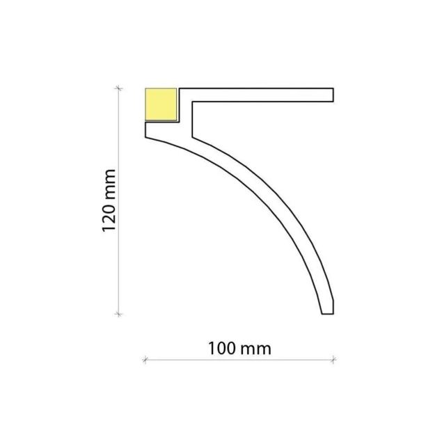 LED profilis KF802 (2.00 m)