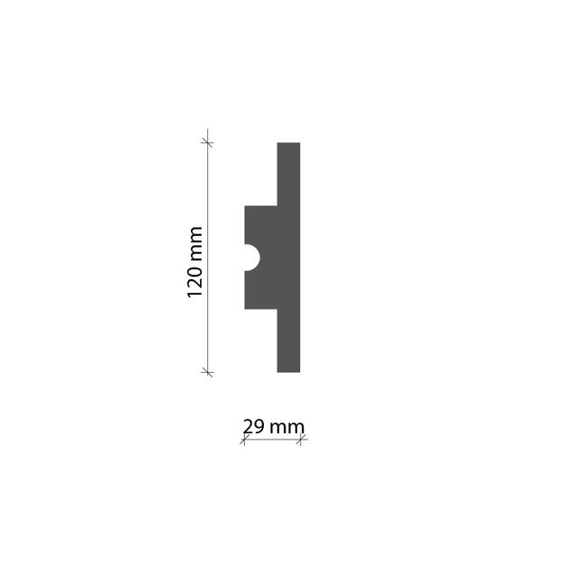 LED profilis KD502 (1.15 m)