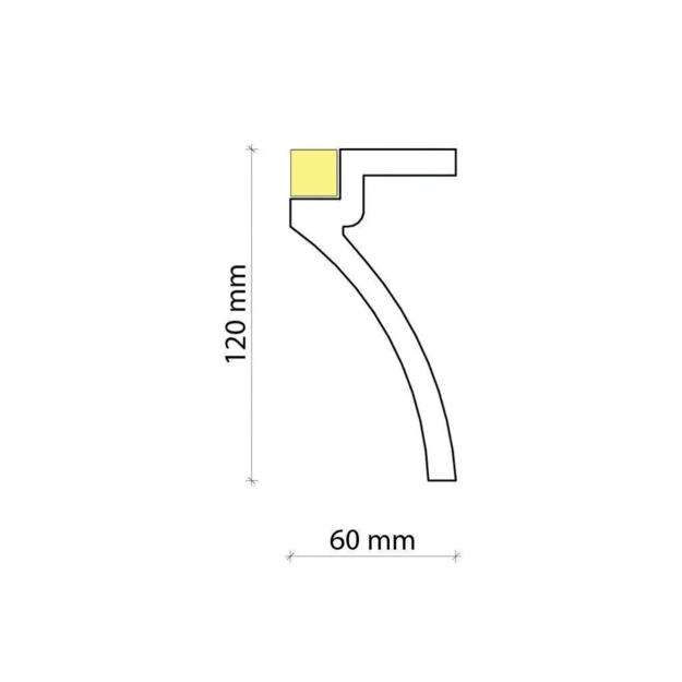 LED profilis KF801 (2.00 m)